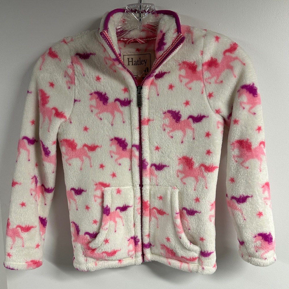 Hatley girls fleece (size 7)